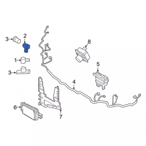 Senzori parcare fata Ford Explorer 20-23 interni