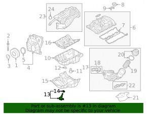 Датчик уровня масла двигателя BMW X3 G01 18-21