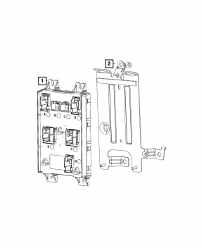 Body Controller Module Jeep Grand Cherokee 18-22