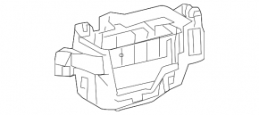 Корпус блока предохранителей подкапотный Lexus RX350 10-15