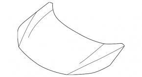 Капот голый Nissan Ariya 23-26