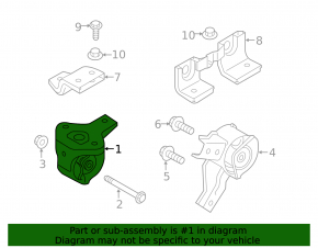 Suport motor față Kia Soul EV 15-19