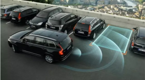 Проводка заднего бампера Volvo XC90 16-19 под парктроники