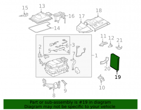 COMPUTER, HYBRID VEHICLE CONTROL Lexus RX400h 06-08