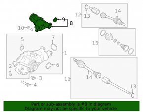 Suport punte față Land Rover Range Rover Velar 18-26