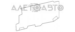 Защита арки боковая левая Dodge Grand Caravan 11-20