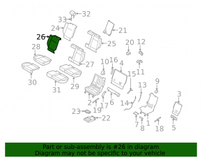 Задний ряд сидений 2 ряд BMW X5 E70 07-13 кожа черн