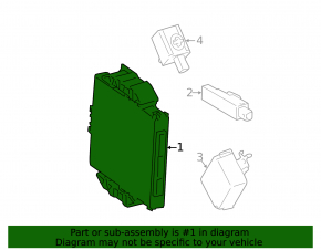 COMPUTER ASSY, SMART KEY Lexus IS 14-16