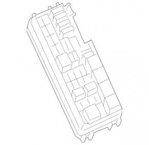 Блок предохранителей подкапотный Mercedes W164 ML X164 GL W251 R