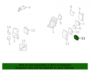 COMPUTER ASSY, TRANSMISSION CONTROL Lexus CT200h 11-17
