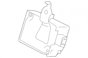 RECEIVER ASSY, TIRE PRESSURE MONITOR Toyota Prius V 12-16
