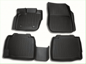 Комплект ковриков салона резина Lincoln MKZ 17-20 черная