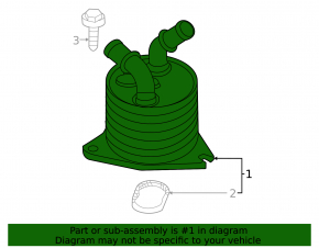Масляный охладитель АКПП VW Jetta 24-26 1.5T