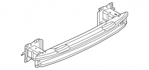Усилитель заднего бампера Volkswagen ID.4 23-26