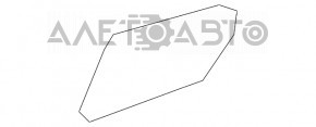 Уплотнитель ручки двери передней левой задний Lexus RX350 RX450h 10-15