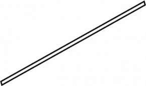 Ornamente ușă-sticlă centrală față dreapta Infiniti G25 G35 G37 08-14 2d