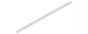 Ornamente ușă-sticlă centrală față dreapta Infiniti G25 G35 G37 08-14 2d