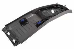 Накладка центральной стойки верхняя ремень левая Chevrolet Impala 14-20 серая