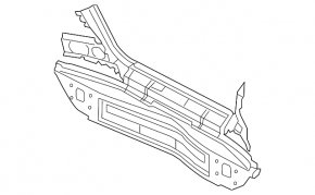 Задняя панель Mercedes W211