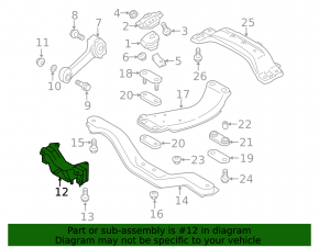 Подушка АКПП Subaru WRX 22-26