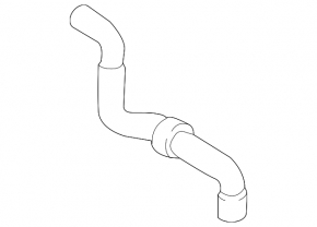 Țeavă răcire radiator intercooler dreapta VW Golf 19-21 1.4T