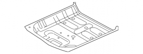 Корыто багажника Infiniti QX50 19-25