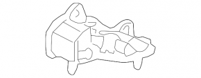 Подушка двигателя левая Acura MDX 07-10