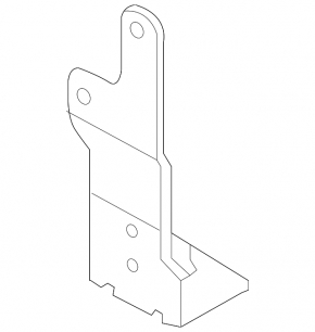 Кронштейн Telephone Antenna Booster Amplifier задний правый Audi A3 8V 15-20