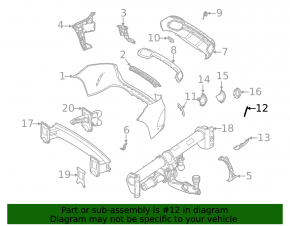 Накладка заднего бампера правая Mercedes W167 GLE 350 450 20-26 AMG pkg