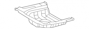 Корыто багажника Lexus ES350 07-10
