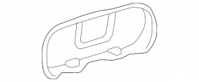 Обшивка багажника за сидениями Toyota Camry v40 07-11