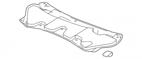 Изоляция капота Honda CRV 12-16