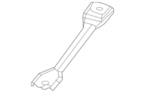 Кронштейн переднего подрамника левый Mazda CX-50 23-26