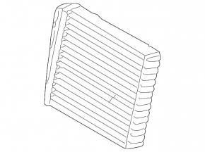 Radiatorul de încălzire a aerului pentru VW Jetta 11-18 SUA, nou, neoriginal, AVA