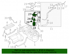 Топливный насос бензонасос Hyundai Tucson 16-21