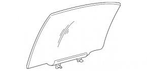 Sticla ușii din spate dreapta pentru Lexus GS300 GS350 GS430 GS450h 06-11