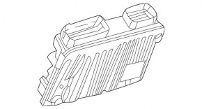 Блок ECU компьютер двигателя Toyota Venza 21-22