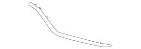 Bandă bară față stânga Mercedes Clasa C W205 300/350e 15-18 AMG pachet