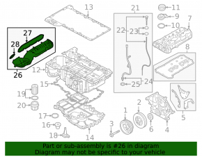 Коллектор впускной левый BMW 5 G30 18-23 4.4T