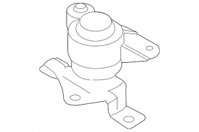Подушка двигателя правая Ford Fusion mk5 13-20 2.0 hybrid, plug-in