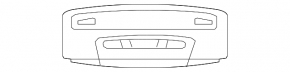 Плафон освещения задний BMW 3 F30 12-18