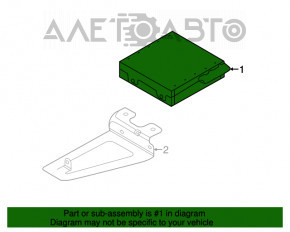 Bluetooth CONTROL MODULE Mazda 6 14-15