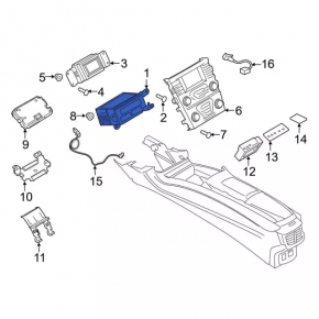 Головное устройство Ford Fusion mk5 13-17 SYNC 3