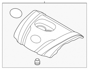 Capac motor Mazda CX-5 20-23 2.5 SKYACTIV-G