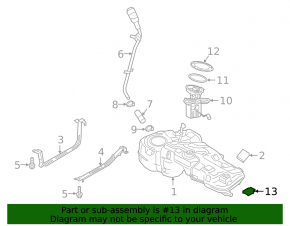 FUEL PUMP CONTROL MODULE Volvo XC40 19-26