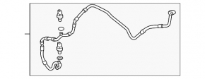 Трубка кондиционера печка-конденсер VW Beetle 12-17 2.0T
