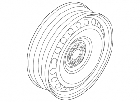 Запасное колесо докатка Audi Q3 83A 19-25 R18 145/85