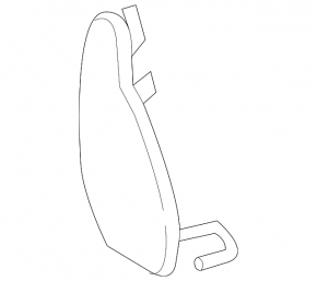 Capac cârlig remorcare bara față Mercedes Clasa C W205 300/350e 15-18 AMG, pachet