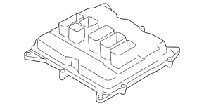 Блок ECU компьютер двигателя BMW 3 F30 17-18 B46