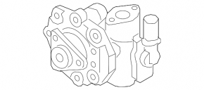 Насос ГУР Audi A8 13-18 3.0T